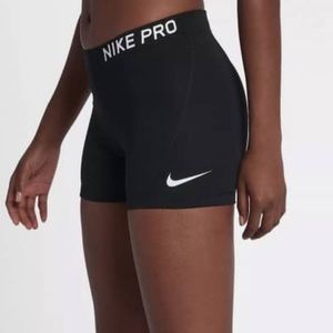 NIKE pro 3” spandex shorts